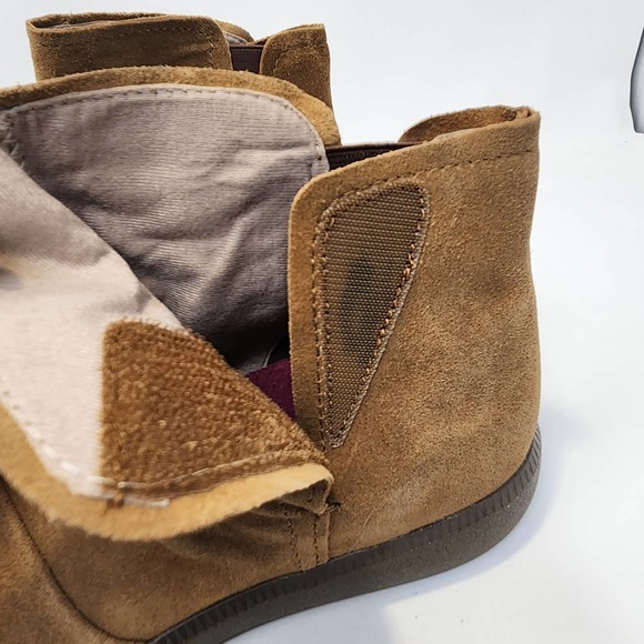 Munro Womens Scout Brown Suede Ankle Booties Boots Size 9 M Comfort Arch Support - Picture 4 of 8